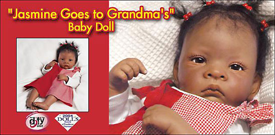 Jasmine Goes to Grandmas Doll