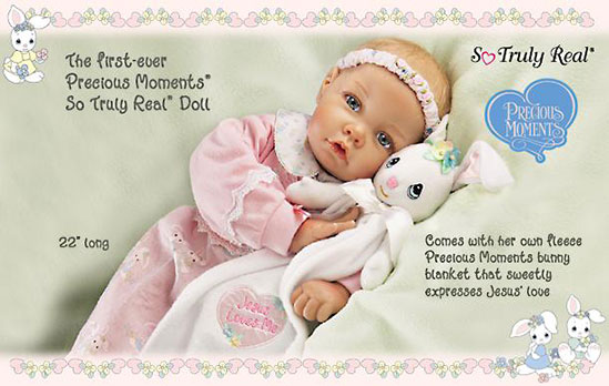 Jesus Loves Me Precious Moments Doll