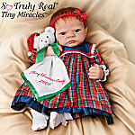 Merry Christmas Emily doll by Linda Webb