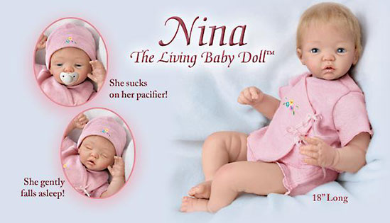 Nina the Living Baby Doll