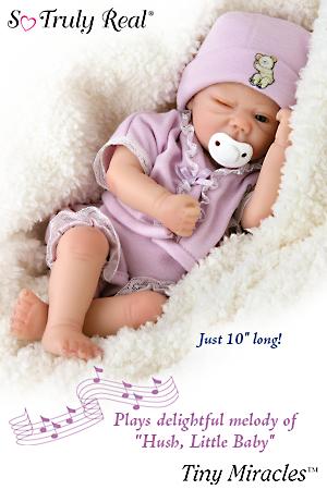 Hush Little Baby Miniature Musical Doll
